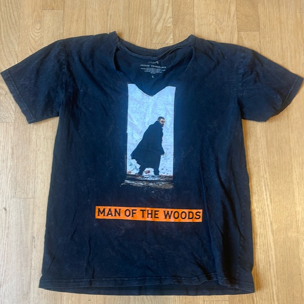Justin Timberlake Man of the Woods tee size L - Picture 1 of 3